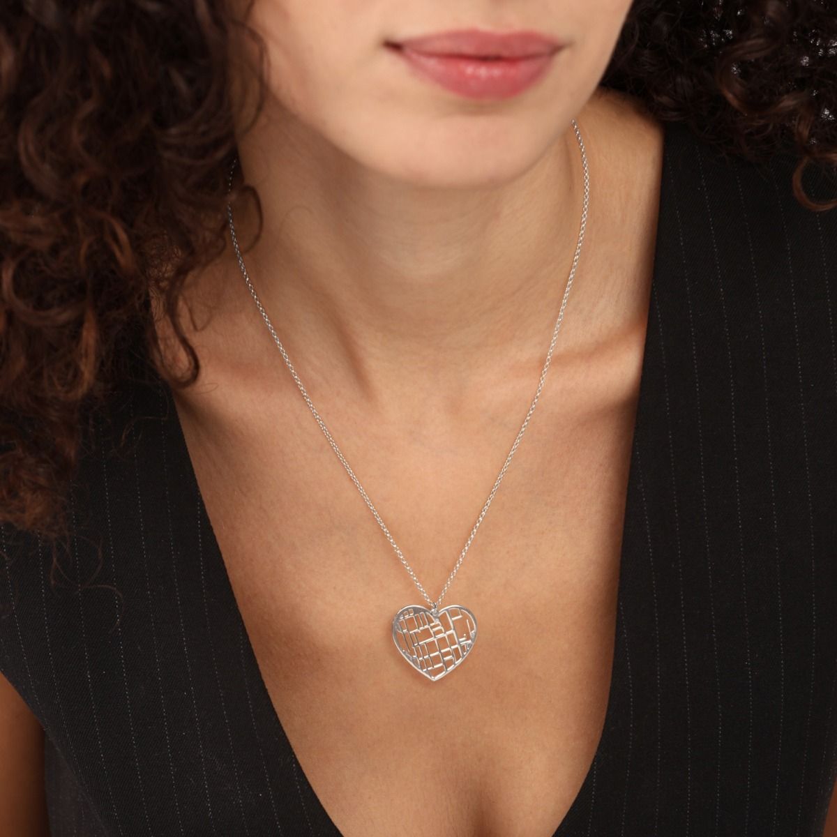 Custom Map Necklace
