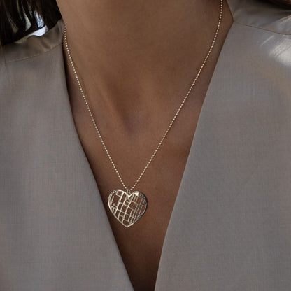 Custom Map Necklace